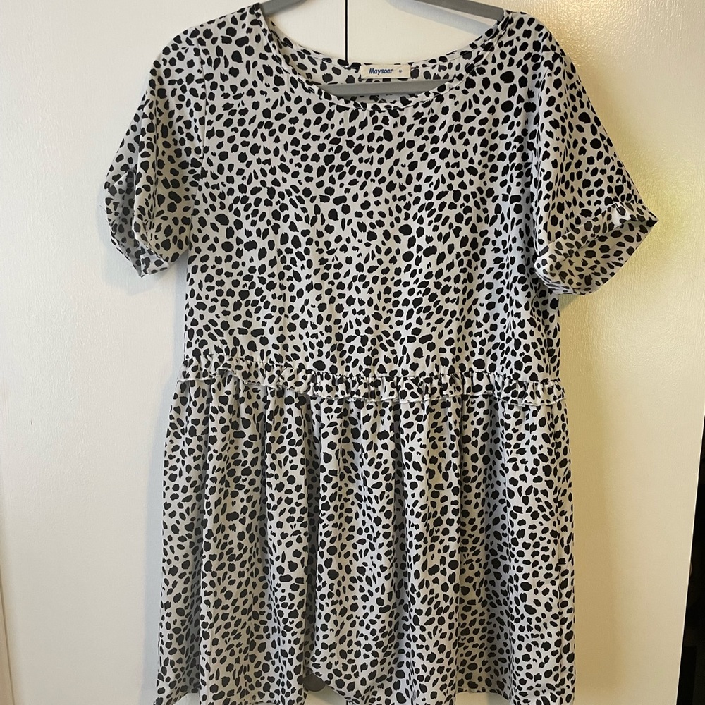 Animal print dresss